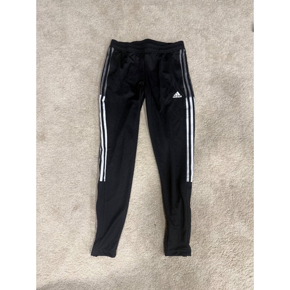 Adidas Womens Tracksuit Aeroready Track Jacket Med & Pants Small Set Black - Picture 7 of 16